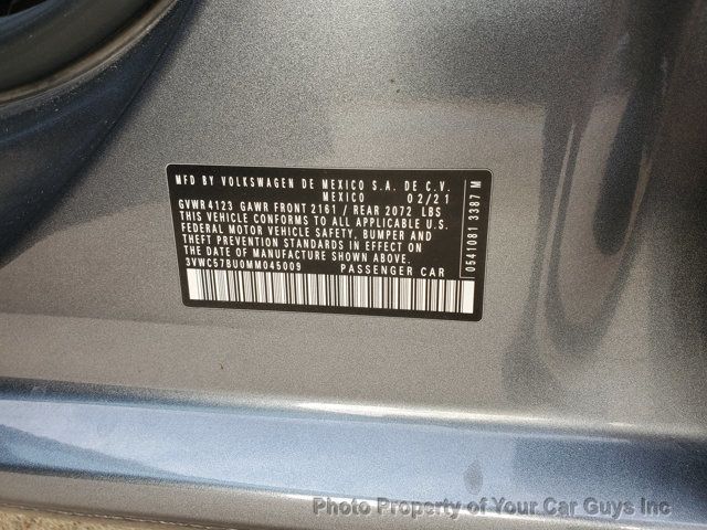 2021 Volkswagen Jetta S Automatic - 22980143 - 25