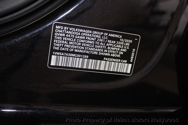 2021 Volkswagen Passat 2.0T SE Automatic - 22786114 - 31