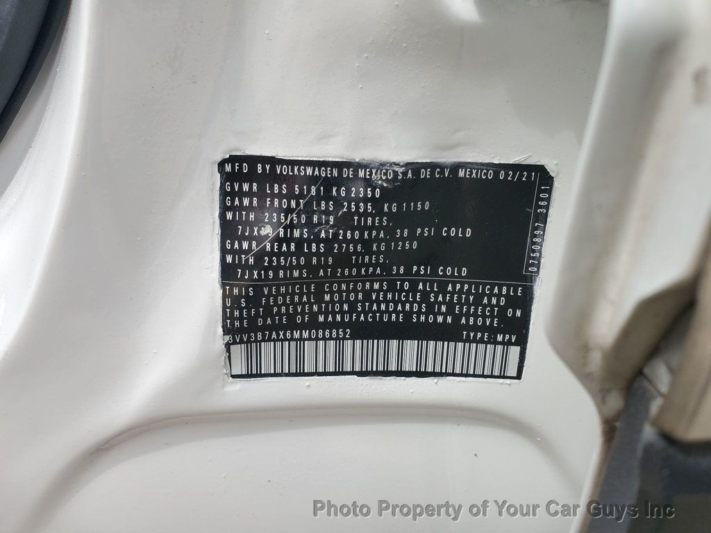 2021 Volkswagen Tiguan  - 23018200 - 19