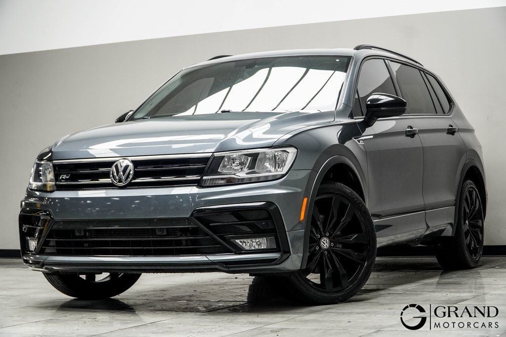 Used 2021 Volkswagen Tiguan SE R-LINE BLACK with VIN 3VV3B7AX0MM056567 for sale in Kennesaw, GA