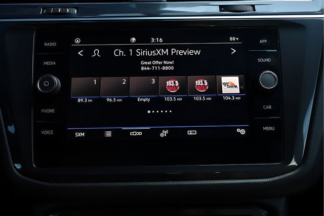 2021 VOLKSWAGEN TIGUAN 2.0T SE R-Line Black FWD - 22873160 - 22