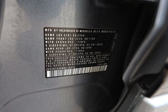 2021 VOLKSWAGEN TIGUAN 2.0T SE R-Line Black FWD - 22873160 - 32