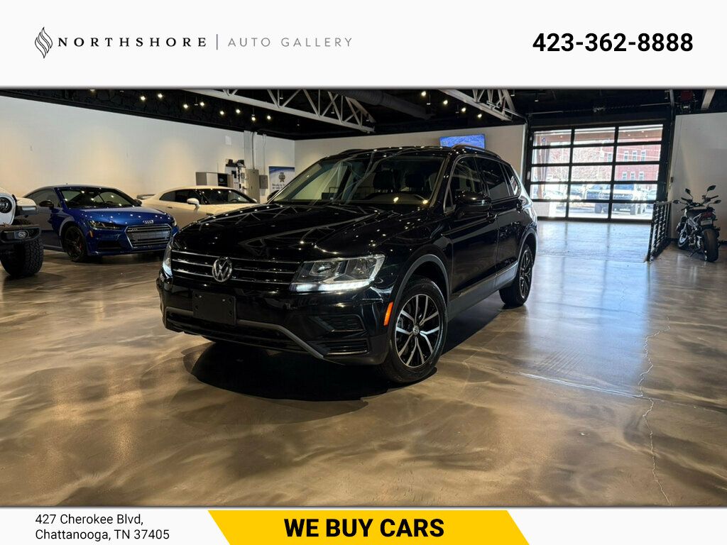 2021 Volkswagen Tiguan LocalTrade/SE/3rdRow/HtdSeats/BackUpCam/10WayPwrSeats/AdapCruise - 22718996 - 0