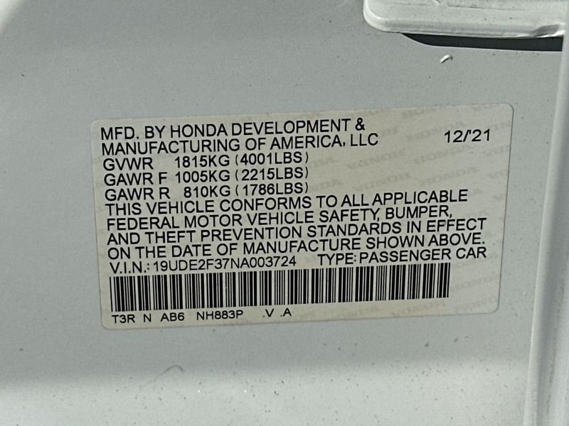 2022 Acura ILX Sedan - 23006692 - 21