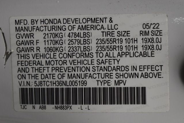 2022 Acura RDX FWD - 22928038 - 39