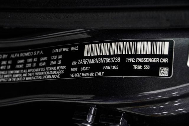 2022 Alfa Romeo Giulia Ti - 23040649 - 45