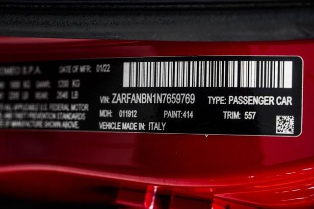 2022 Alfa Romeo Giulia Veloce - 23016408 - 48