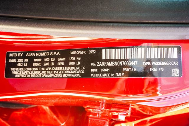 2022 Alfa Romeo Giulia Veloce - 22988339 - 40