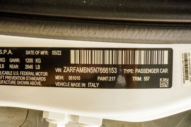 2022 Alfa Romeo Giulia Veloce - 23073560 - 42