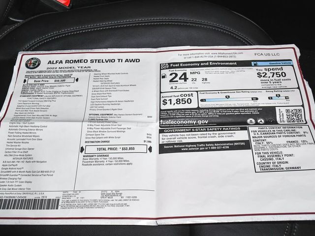 2022 Alfa Romeo Stelvio Ti - 23050111 - 62