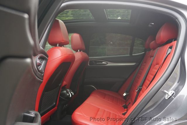 2022 Alfa Romeo Stelvio Veloce AWD RED LEATHER CARPLAY NAVIGATION PANO ROOF HEATED SEATS - 23087429 - 13