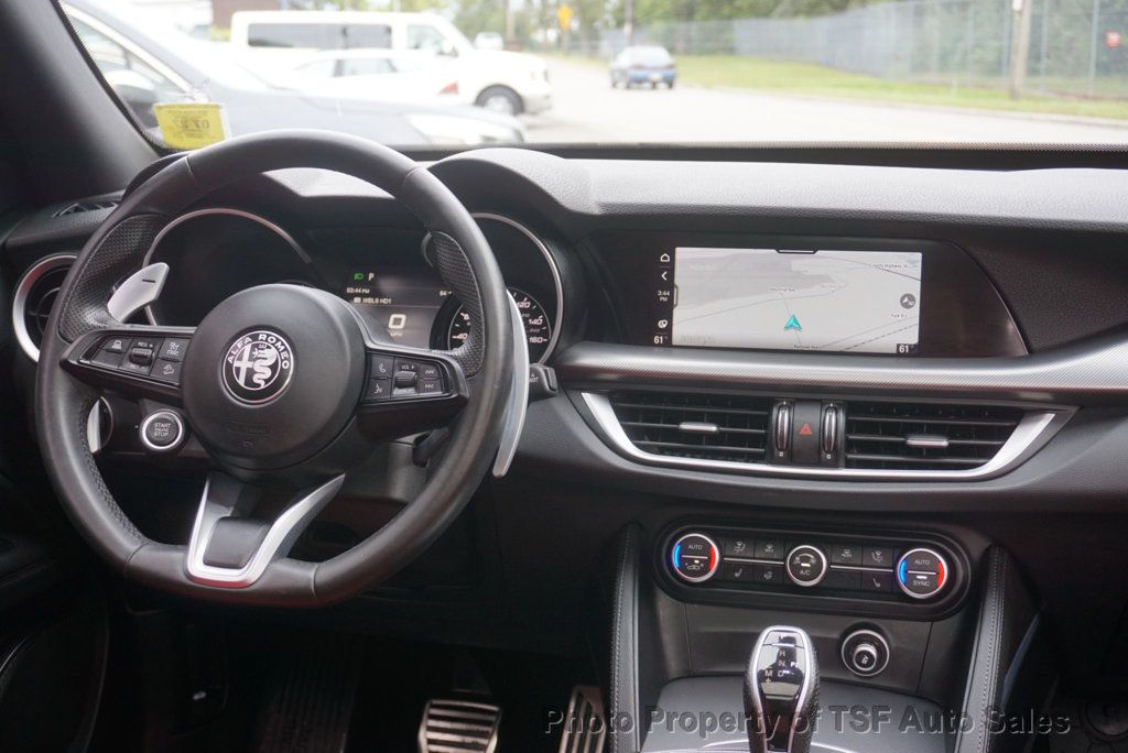 2022 Alfa Romeo Stelvio Veloce AWD RED LEATHER CARPLAY NAVIGATION PANO ROOF HEATED SEATS - 23087429 - 19