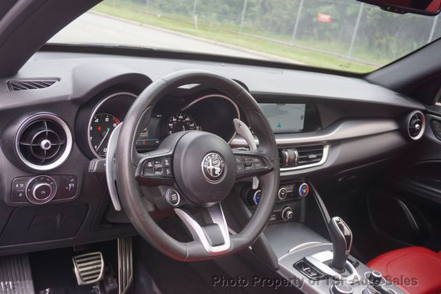 2022 Alfa Romeo Stelvio Veloce AWD RED LEATHER CARPLAY NAVIGATION PANO ROOF HEATED SEATS - 23087429 - 20