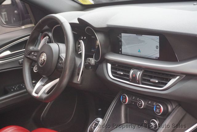 2022 Alfa Romeo Stelvio Veloce AWD RED LEATHER CARPLAY NAVIGATION PANO ROOF HEATED SEATS - 23087429 - 21