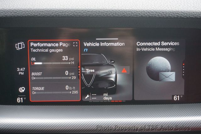2022 Alfa Romeo Stelvio Veloce AWD RED LEATHER CARPLAY NAVIGATION PANO ROOF HEATED SEATS - 23087429 - 26