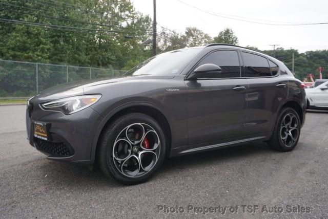 2022 Alfa Romeo Stelvio Veloce AWD RED LEATHER CARPLAY NAVIGATION PANO ROOF HEATED SEATS - 23087429 - 2