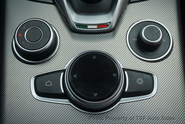 2022 Alfa Romeo Stelvio Veloce AWD RED LEATHER CARPLAY NAVIGATION PANO ROOF HEATED SEATS - 23087429 - 35