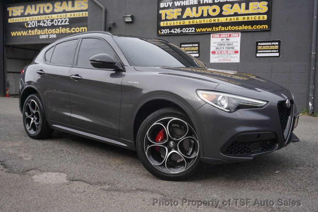 2022 Alfa Romeo Stelvio Veloce AWD RED LEATHER CARPLAY NAVIGATION PANO ROOF HEATED SEATS - 23087429 - 49