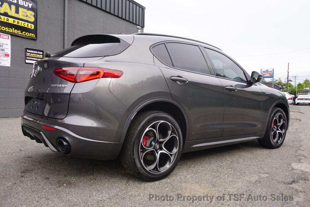 2022 Alfa Romeo Stelvio Veloce AWD RED LEATHER CARPLAY NAVIGATION PANO ROOF HEATED SEATS - 23087429 - 6