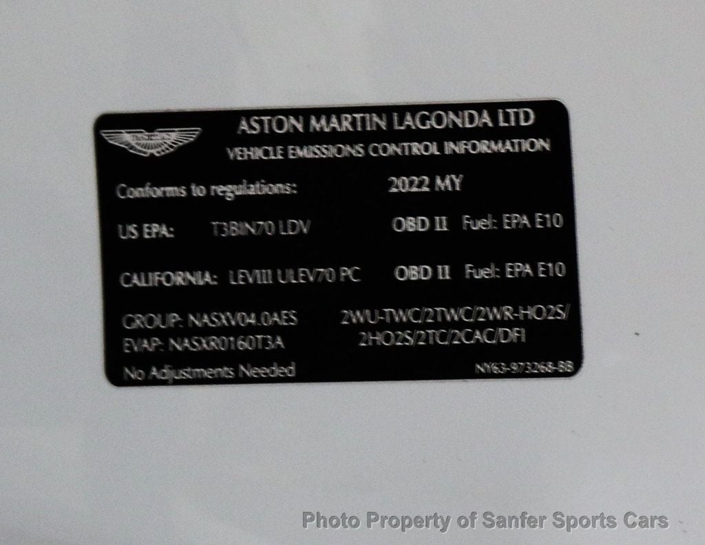 2022 Aston Martin Vantage Coupe - 22684981 - 36