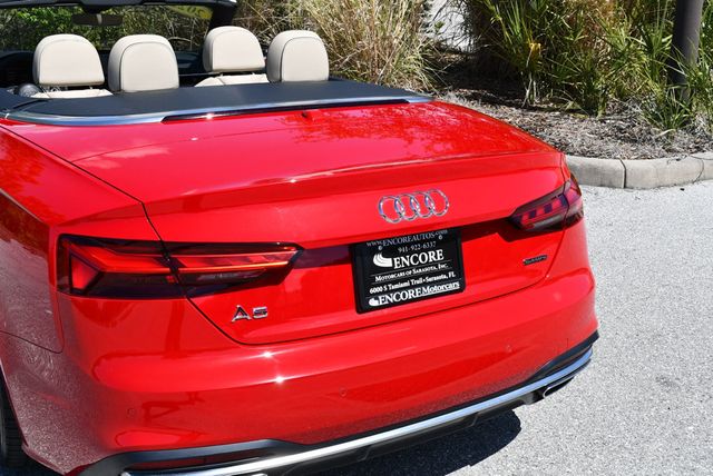 2022 Audi A5 Cabriolet Premium Plus 45 TFSI quattro W/Bang & Olufsen 3D Sound System - 23012911 - 9