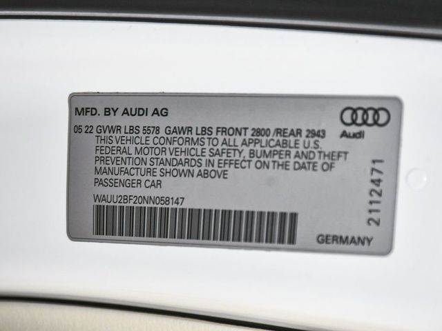 2022 Audi A7 55 Premium Plus - 23028322 - 20