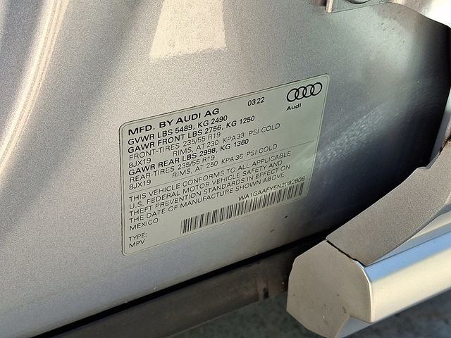 2022 Audi Q5 S line Premium 45 TFSI quattro - 22916824 - 24