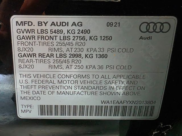 2022 Audi Q5 S line Premium Plus 45 TFSI quattro - 23039981 - 12