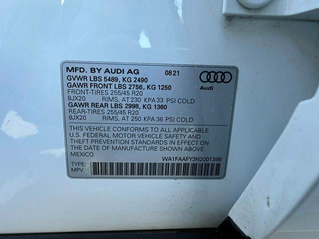 2022 Audi Q5 S line Prestige 45 TFSI quattro - 23087153 - 44