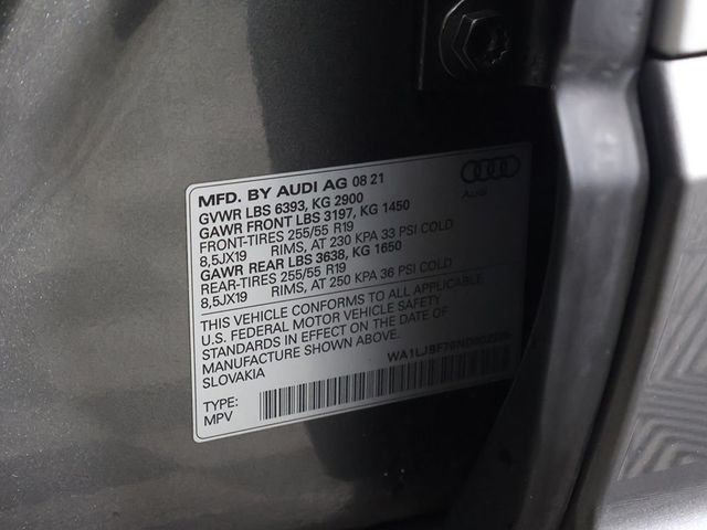 2022 Audi Q7 Premium Plus 45 TFSI quattro - 23030764 - 53