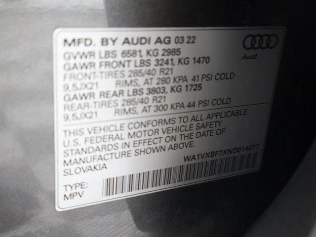 2022 Audi Q7 Prestige 55 TFSI quattro - 22909352 - 63