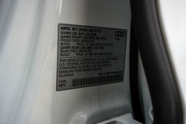 2022 Audi Q8 Premium 55 TFSI quattro - 23057378 - 43