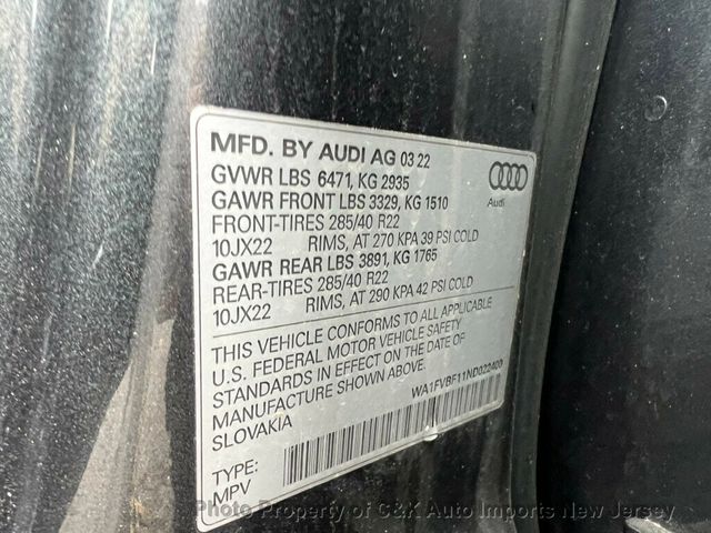 2022 Audi Q8 Prestige - 22938532 - 51