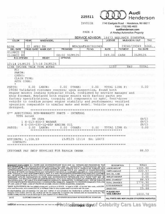 2022 Audi R8 Coupe V10 performance RWD - 22901215 - 40