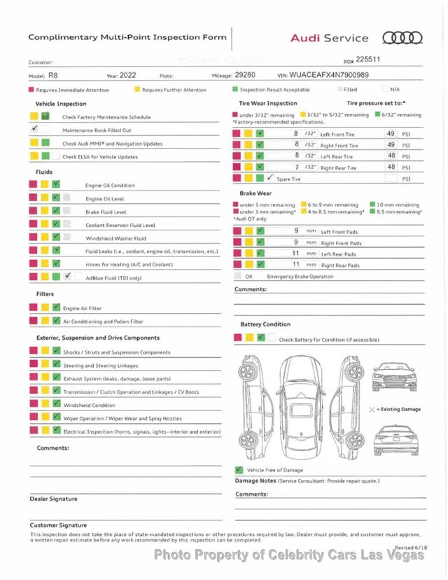 2022 Audi R8 Coupe V10 performance RWD - 22901215 - 41