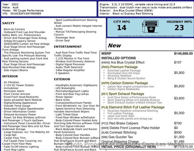 2022 Audi R8 Coupe V10 performance RWD - 22901215 - 42