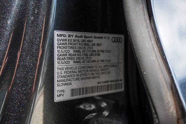 2022 Audi RS Q8 4.0 TFSI quattro - 23046125 - 43