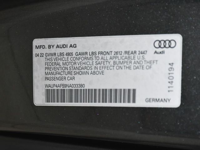 2022 Audi S5 3.0T Premium Plus - 22990440 - 20