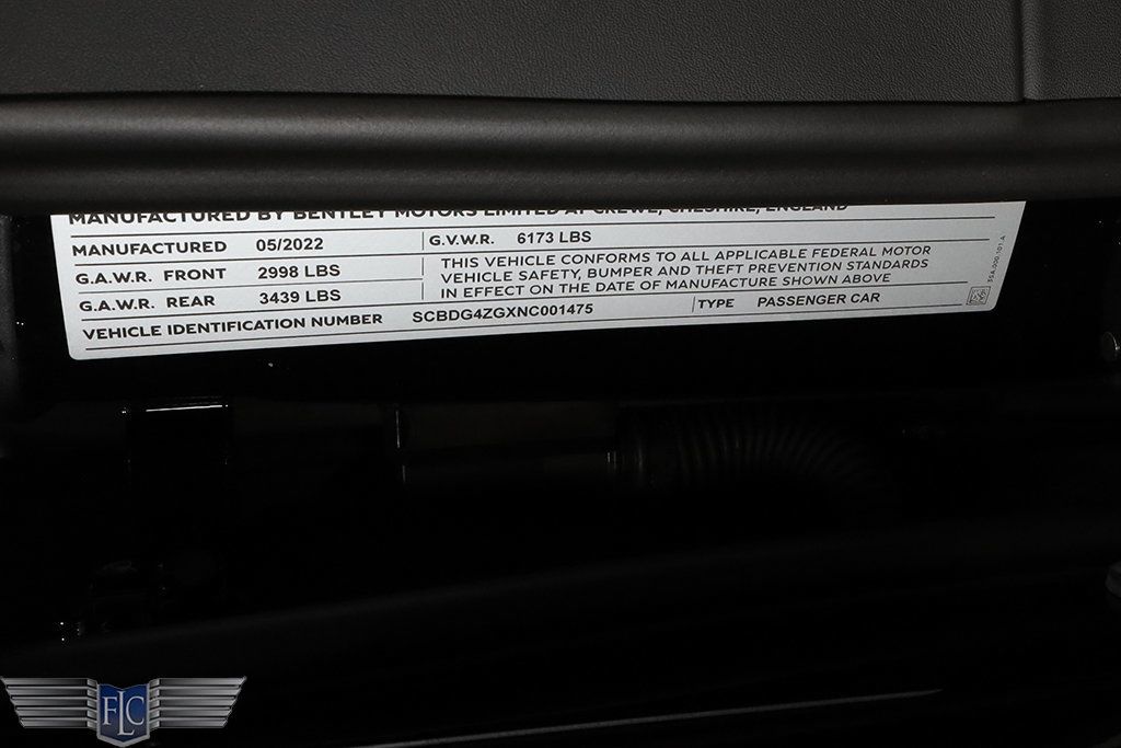 2022 Bentley Continental GTC V8 Mulliner Convertible - 22970433 - 37