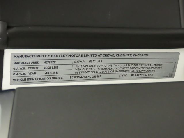 2022 Bentley Continental GT Mulliner Convertible - 22908065 - 32
