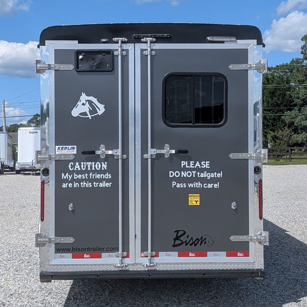 2022 Bison QuickDraw 3 Horse Living Quarters  - 22921400 - 2