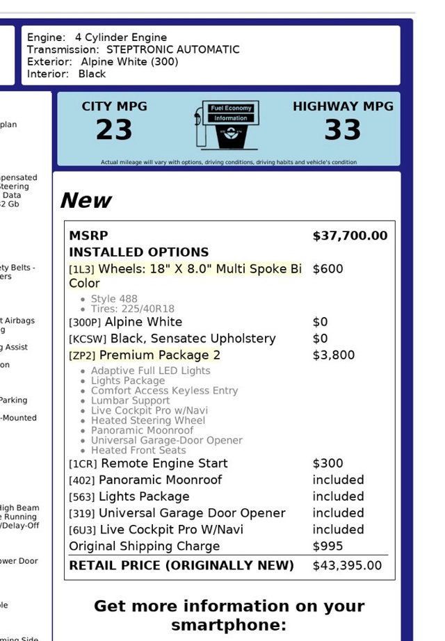 2022 BMW 2 Series 228i xDrive Gran Coupe - 22928440 - 53
