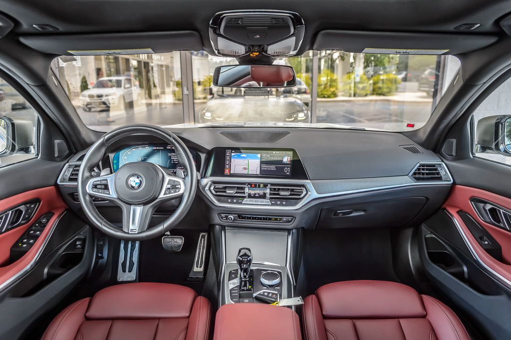 2022 BMW 3 Series M340i xDRIVE - WHITE ON RED - NAV - CARPLAY - SUPER CLEAN  - 22879103 - 2