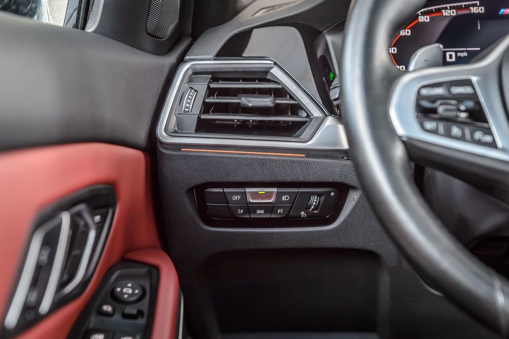 2022 BMW 3 Series M340i xDRIVE - WHITE ON RED - NAV - CARPLAY - SUPER CLEAN  - 22879103 - 37