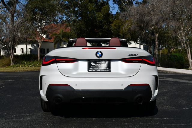 2022 BMW 4 Series 430i Convertible W/M Sport and Premium 2 Packages - 22985904 - 37