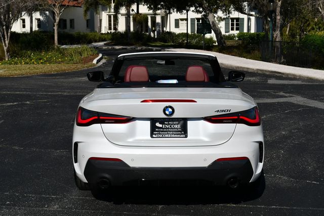 2022 BMW 4 Series 430i Convertible W/M Sport and Premium 2 Packages - 22985904 - 38