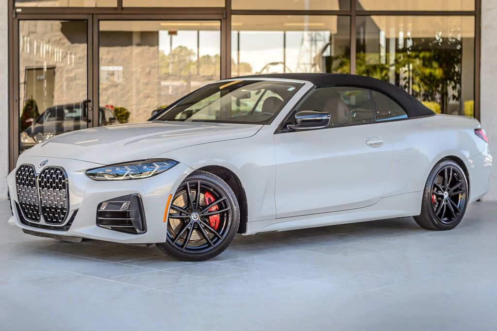 2022 BMW 4 Series M440i WHITE ON RED NAV BACKUP CAM LOW MILES LOADED MUST SEE - 22908639 - 1