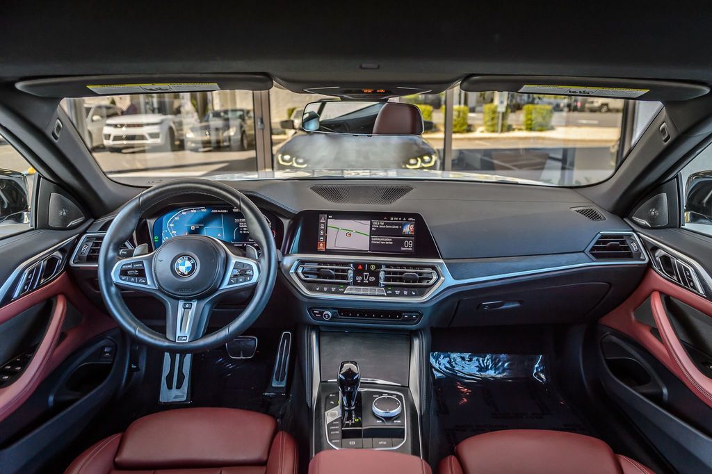 2022 BMW 4 Series M440i WHITE ON RED NAV BACKUP CAM LOW MILES LOADED MUST SEE - 22908639 - 2