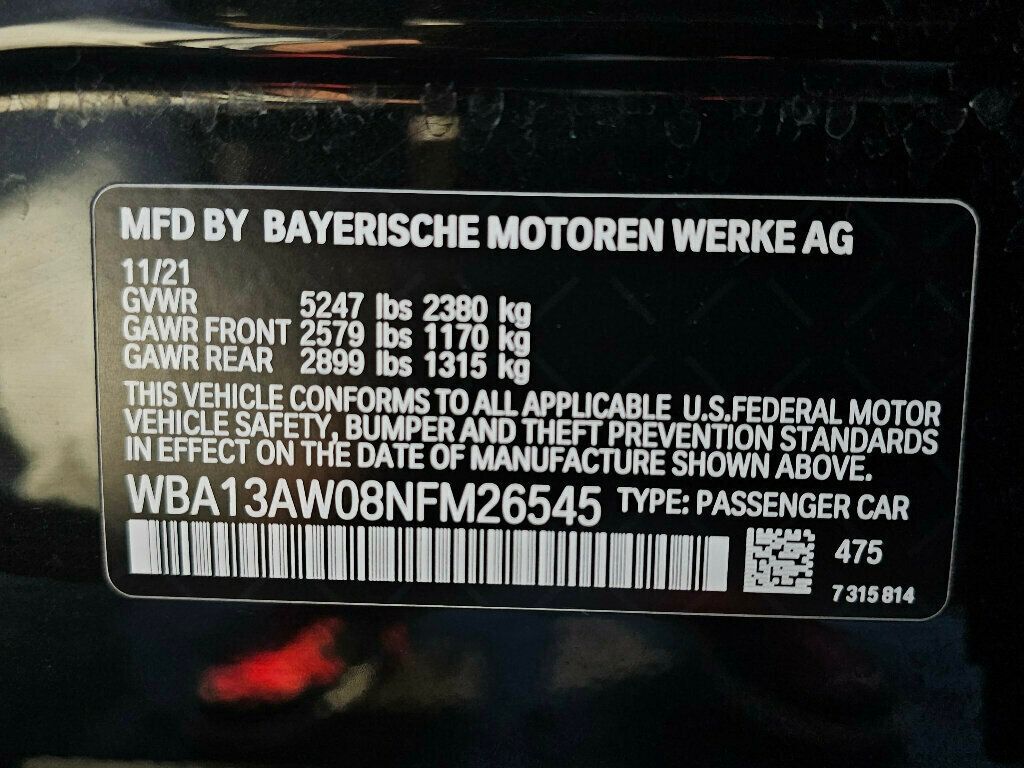 2022 BMW 4 Series M440i xDrive Gran - 22982110 - 50