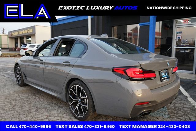 2022 BMW 5 Series COMFORT PAK! M PAK! UPGRADED DIAMOND CUT LEATHER INTERIOR! CLEAN - 22948866 - 9